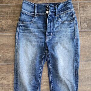 New American Eagle Outfitters Super Super Stretch Ankle Jeans - Sz 0 Short